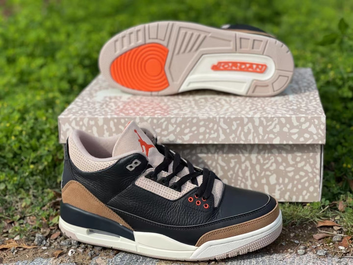 Sneakers, Black Brown Colorway, Lace Up Design, Casual Gift for Sneaker Fans