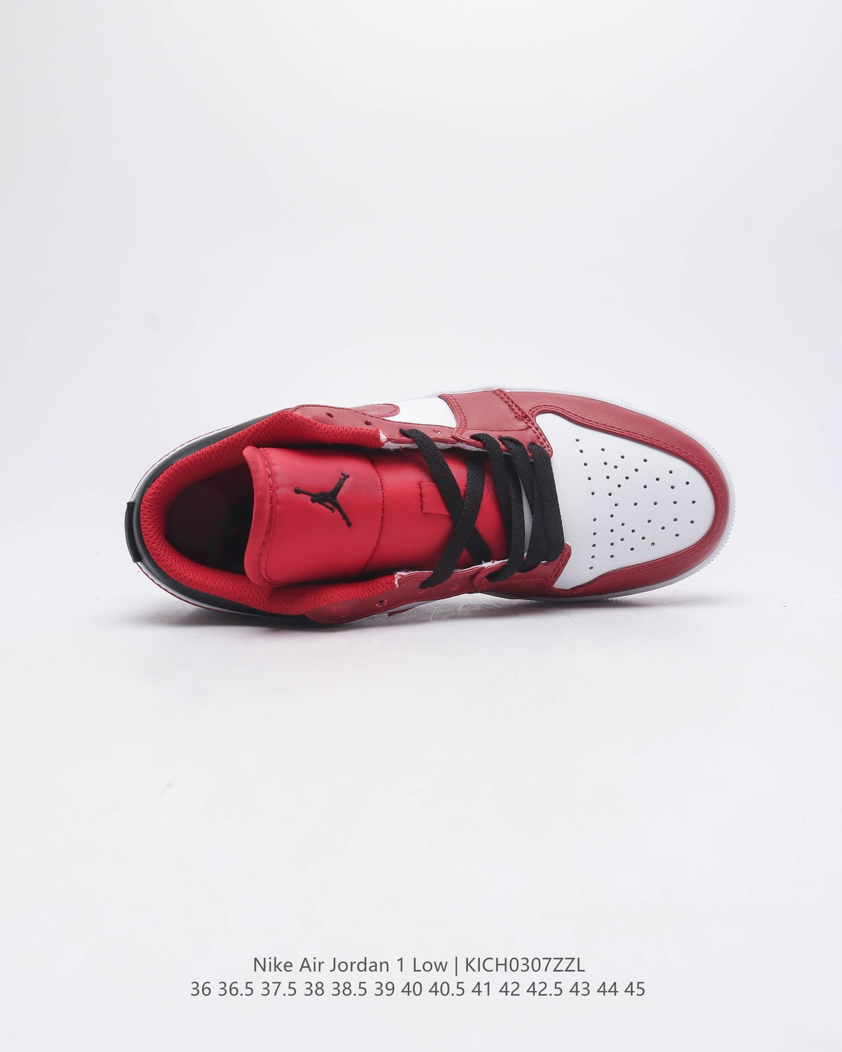 Low Top Basketball Shoes, White Red Colorway, Leather Footwear, Lace Up Design, Casual Gift for Shoe Lovers