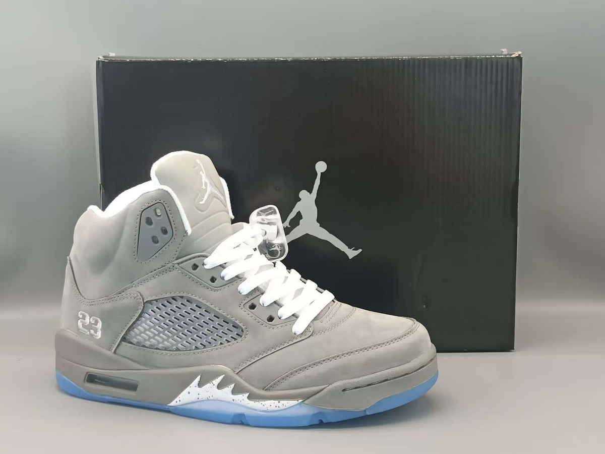 High Top Sneakers, Gray Colorway, Lace Up Design, Casual Gift for Sneaker Fans