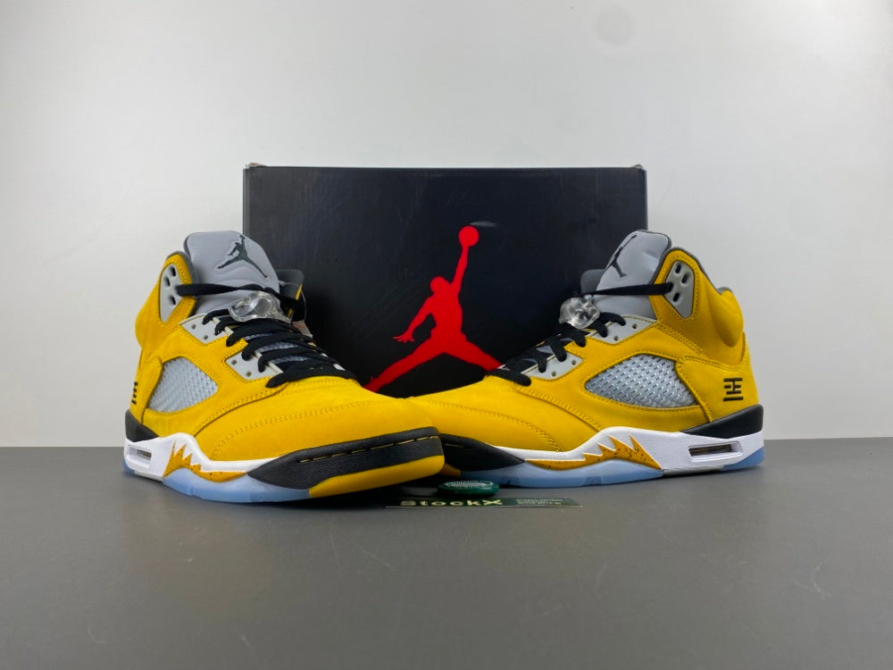 Low Top Sneakers, Yellow Colorway, Lace Up Design, Casual Gift for Sneaker Fans
