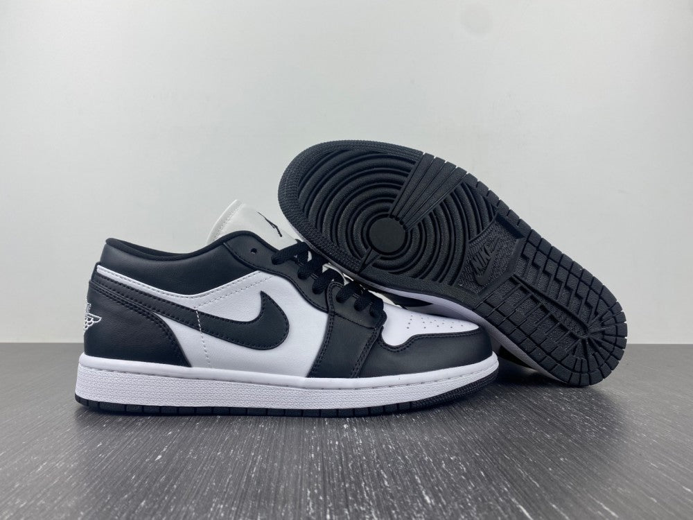 Low Top Sneakers, White Black Colorway, Lace Up Design, Casual Gift for Sneaker Fans