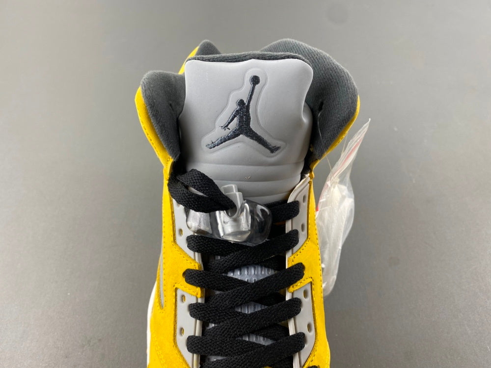 High Top Sneakers, Yellow Colorway, Lace Up Design, Casual Gift for Sneaker Fans