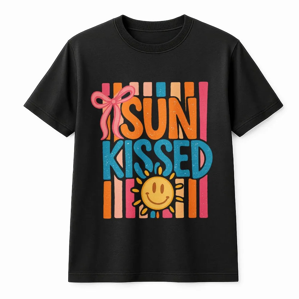 Sunkissed Summer Sweatshirt | Trendy Beach Life Graphic | Soft Cotton Blend Pullover | Vacation Gift For Her