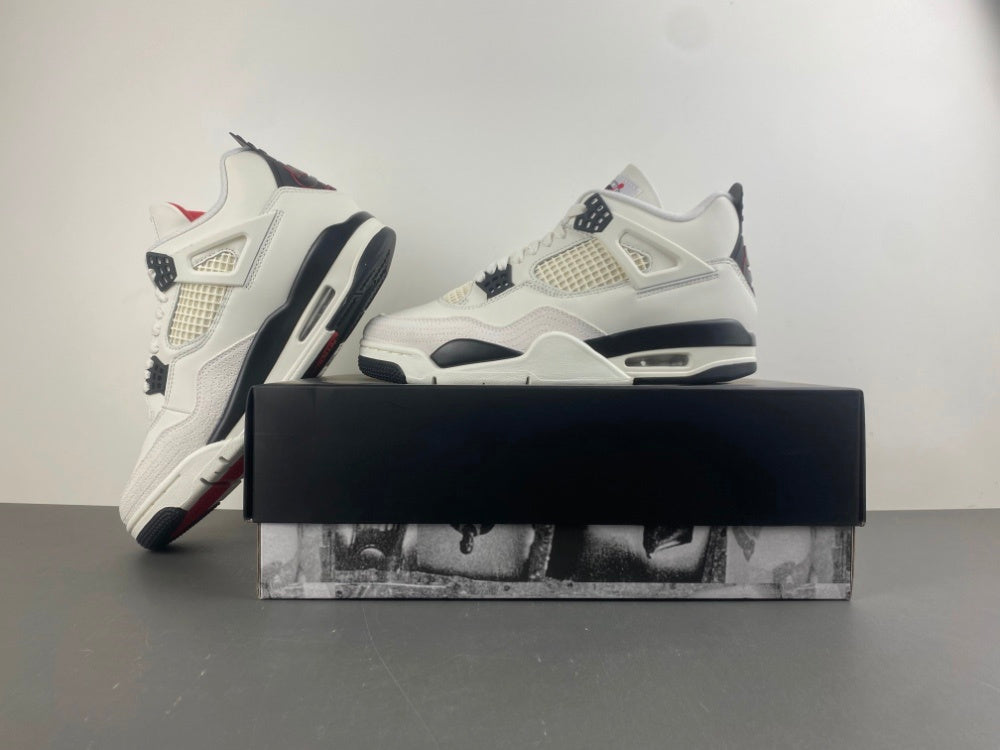 Low Top Sneakers, White Black Gray Sail Red Colorway, Lace Up Design, Casual Gift for Sneaker Fans