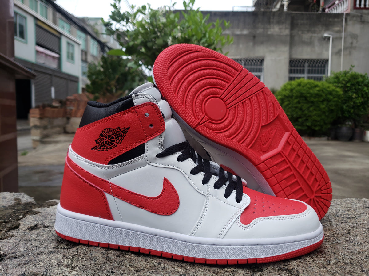 Sneakers, Red White Colorway, Lace Up Design, Casual Gift for Sneaker Fans