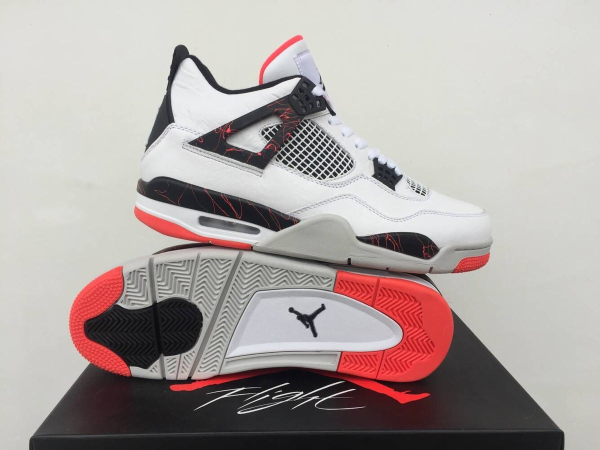 Sneakers, White Red Black Colorway, Lace Up Design, Casual Gift for Sneaker Fans