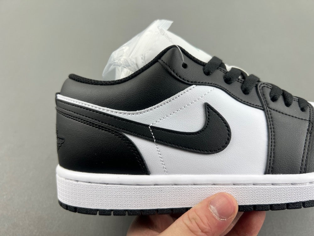 Low Top Sneakers, White Black Colorway, Lace Up Design, Casual Gift for Sneaker Fans