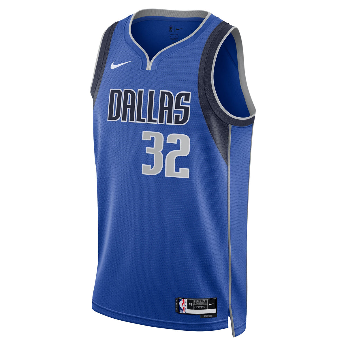Dallas Mavericks Icon Edition Swingman Jersey NBA 2025 First Round Draft Pick - Blue - Cooper Flagg