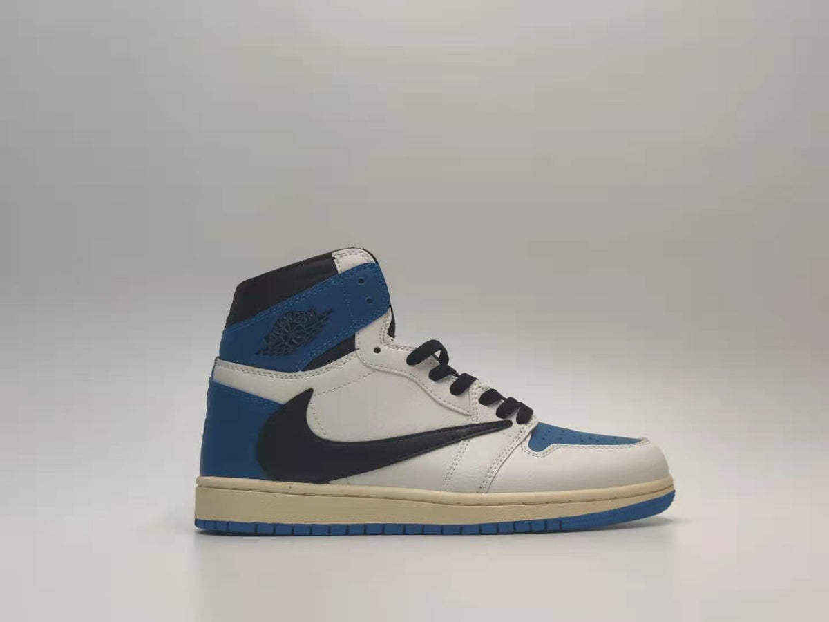 Sneakers, Cream Navy Colorway, Reverse Hook Design, Lace Up Design, Casual Gift for Sneaker Fans