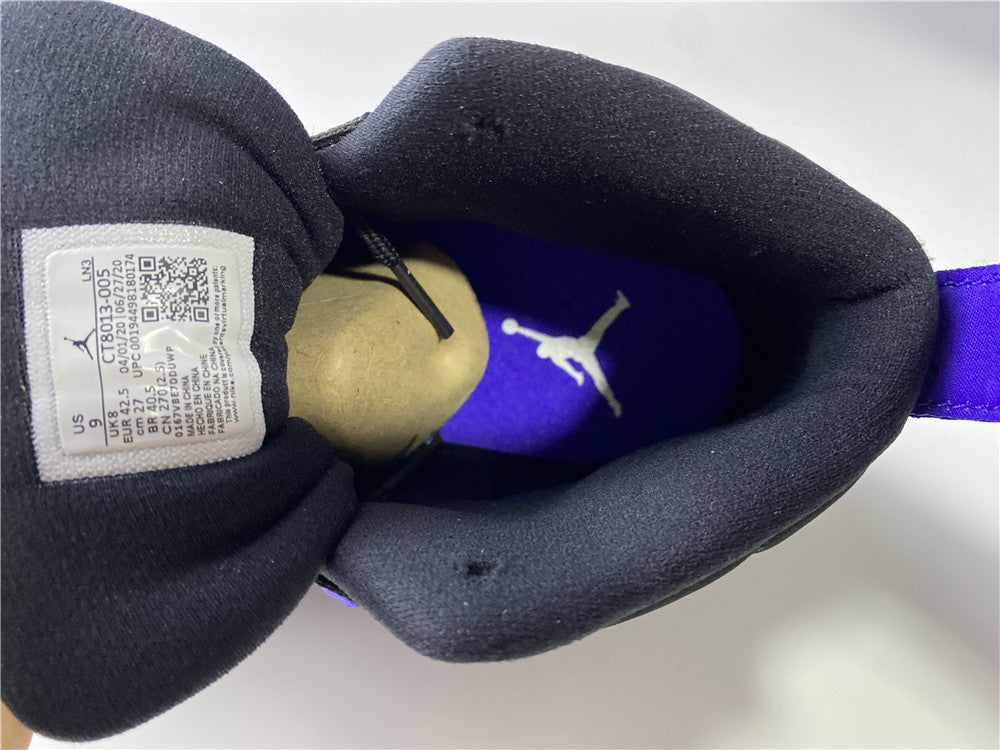 Sneakers, Black Purple Colorway, Casual Gift for Sneaker Fans