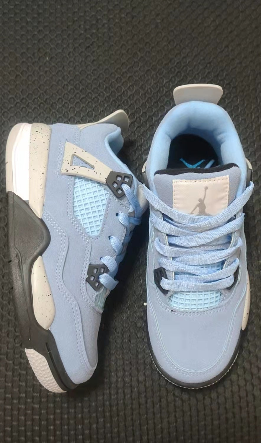 Sneakers, Blue Colorway, Lace Up Design, Casual Gift for Sneaker Fans