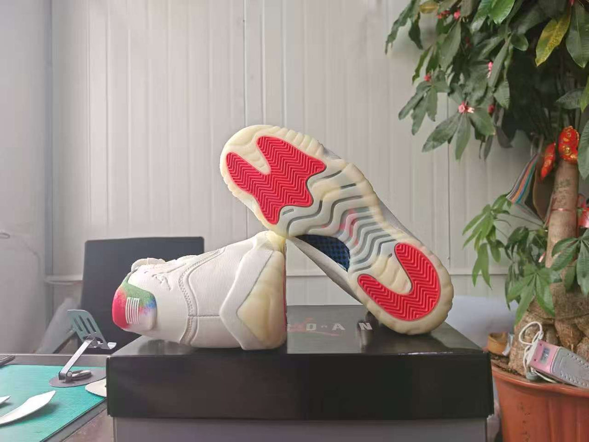 High Top Sneakers, Off White Colorway, Lace Up Design, Casual Gift for Sneaker Fans