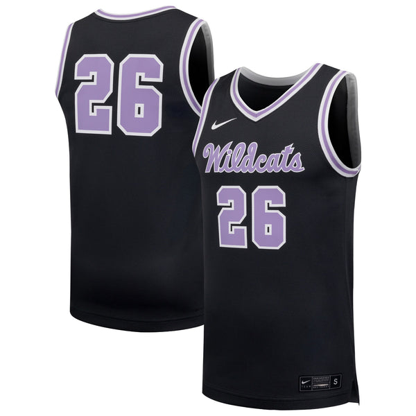 #26 Kansas State Wildcats Replica Basketball Jersey - Anthracite