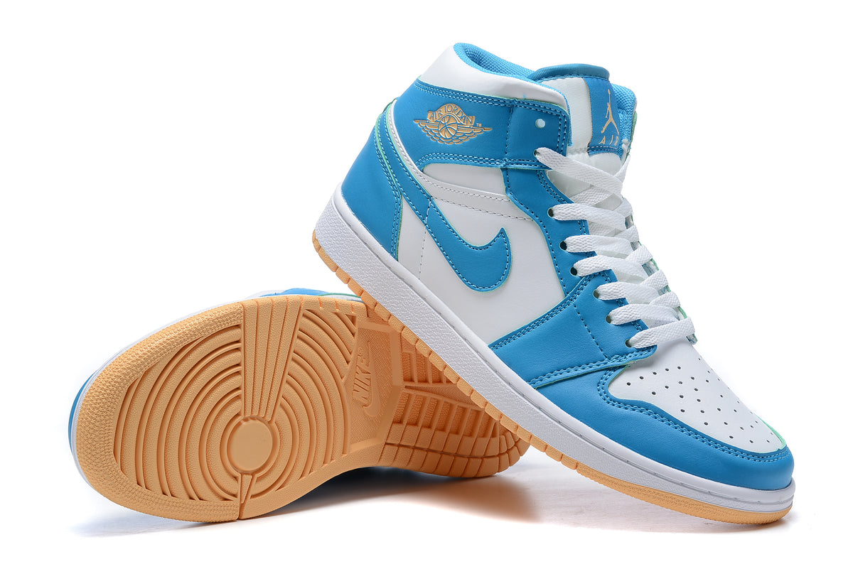 Sneakers, Blue Colorway, Lace Up Design, Casual Gift for Sneaker Fans