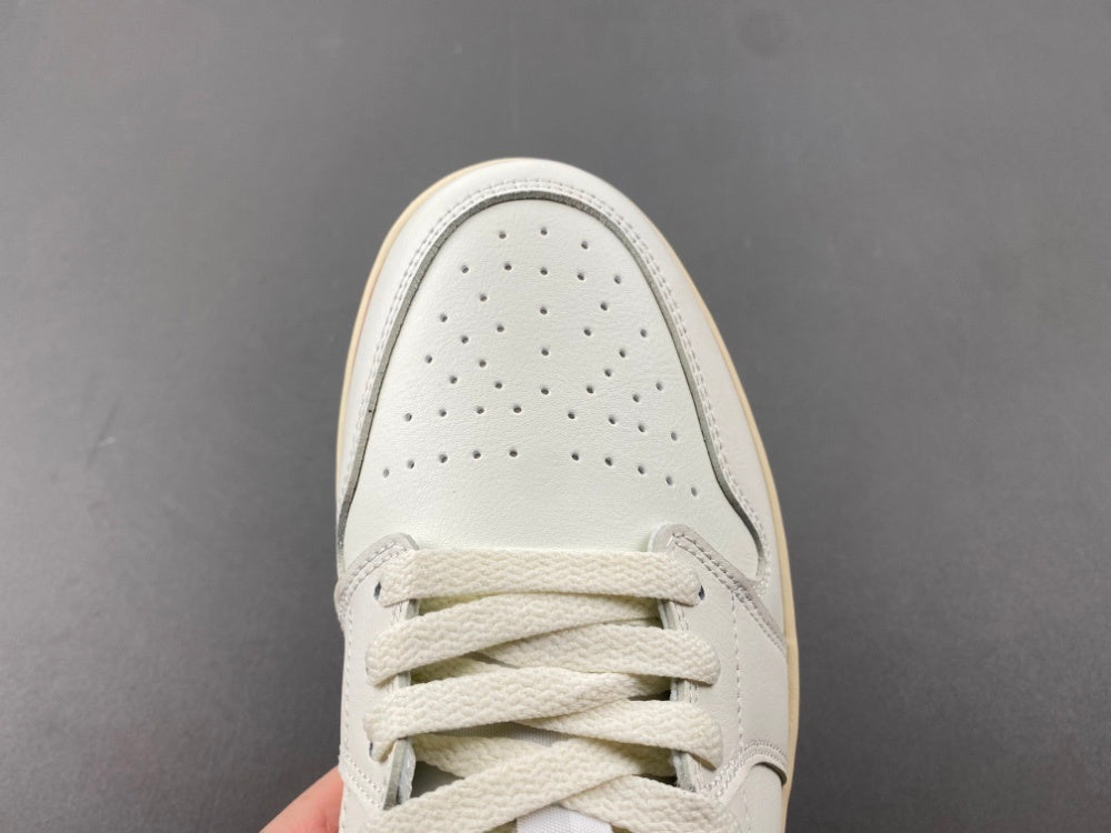 Low Top Sneakers, White Green Colorway, Lace Up Design, Casual Gift for Sneaker Fans