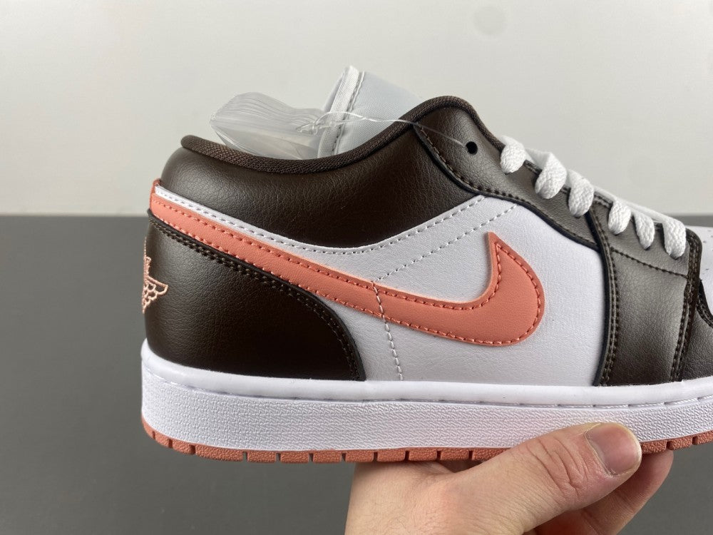 Low Top Sneakers, White Black Orange Colorway, Lace Up Design, Casual Gift for Sneaker Fans