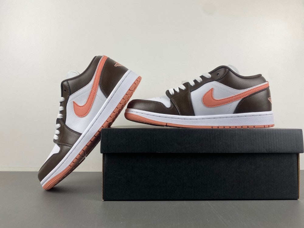 Low Top Sneakers, White Black Orange Colorway, Lace Up Design, Casual Gift for Sneaker Fans