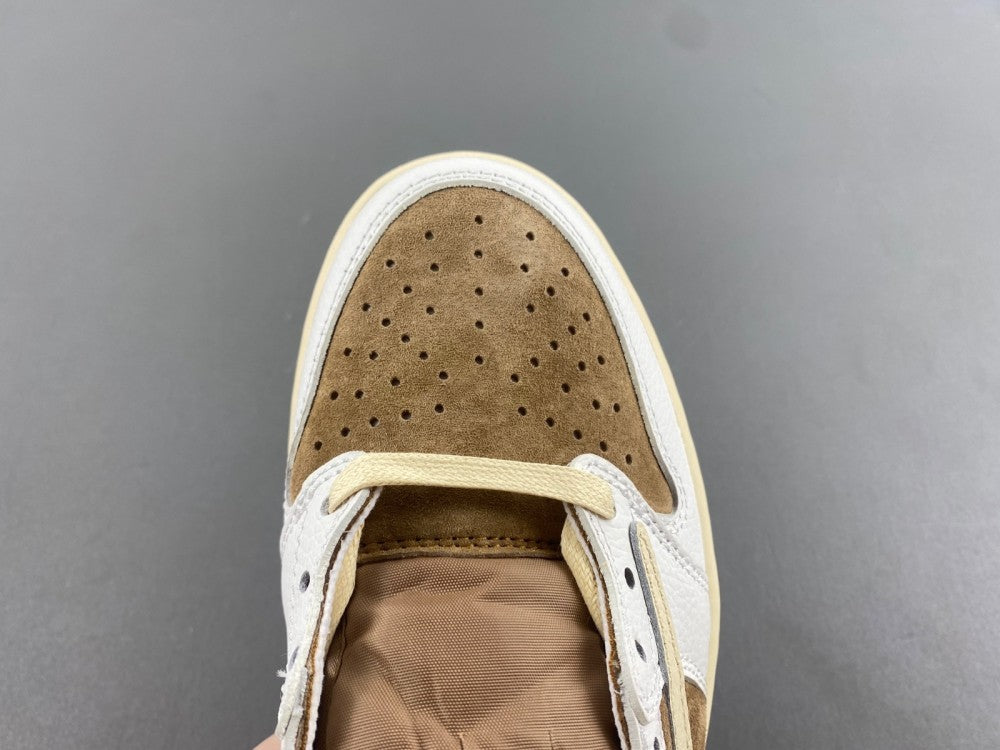 Low Top Sneakers, Khaki White Pink Colorway, Reverse Hook Design, Lace Up Design, Casual Gift for Sneaker Fans