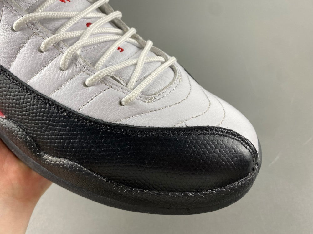 Low Top Sneakers, White Black Red Colorway, Lace Up Design, Casual Gift for Sneaker Fans