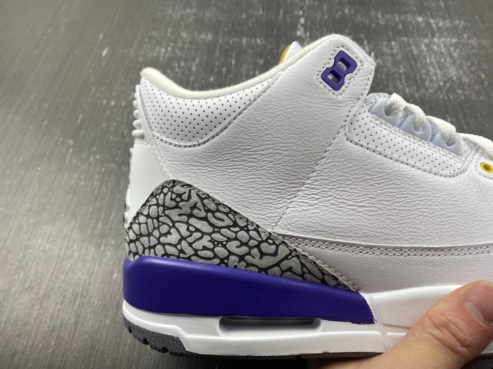 Retro Low Top Sneakers, White Yellow Purple Colorway, Lace Up Design, Casual Gift for Sneaker Fans