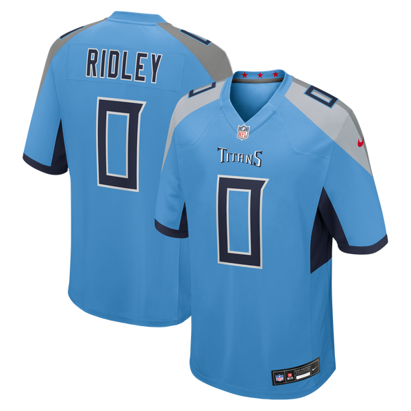 Tennessee Titans Calvin Ridley Light Blue Team Game Jersey