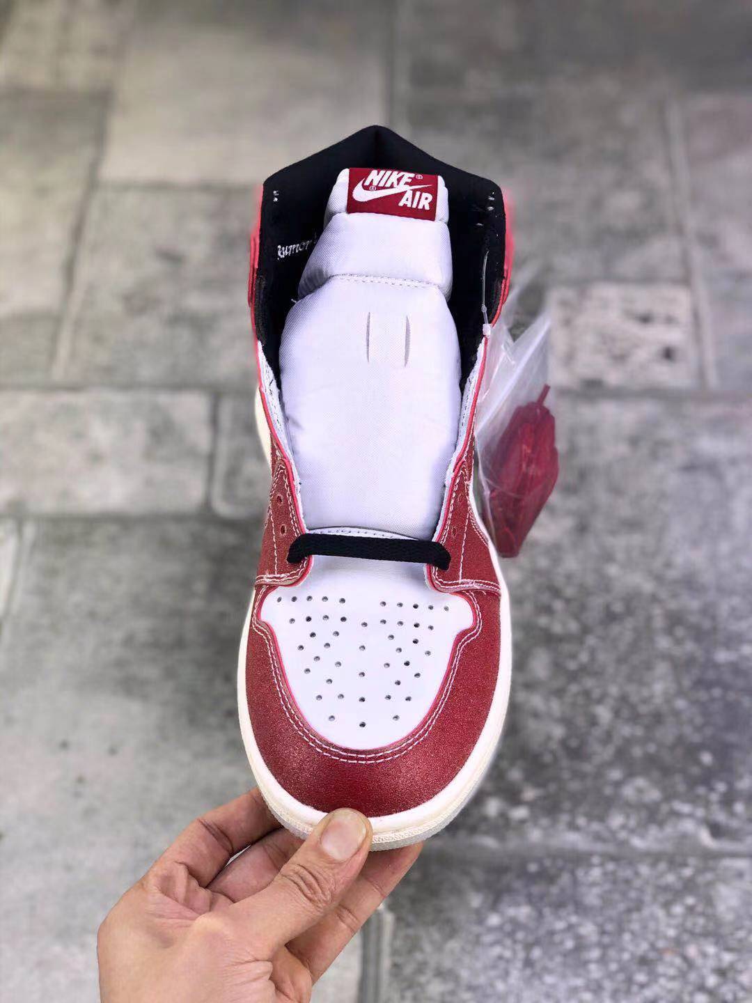 Sneakers, Burgundy White Colorway, Lace Up Design, Casual Gift for Sneaker Fans