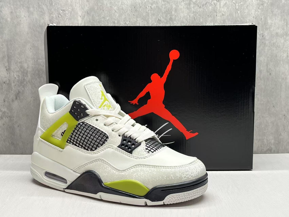 Mid Top Sneakers, Yellow Colorway, Lace Up Design, Casual Gift for Sneaker Fans