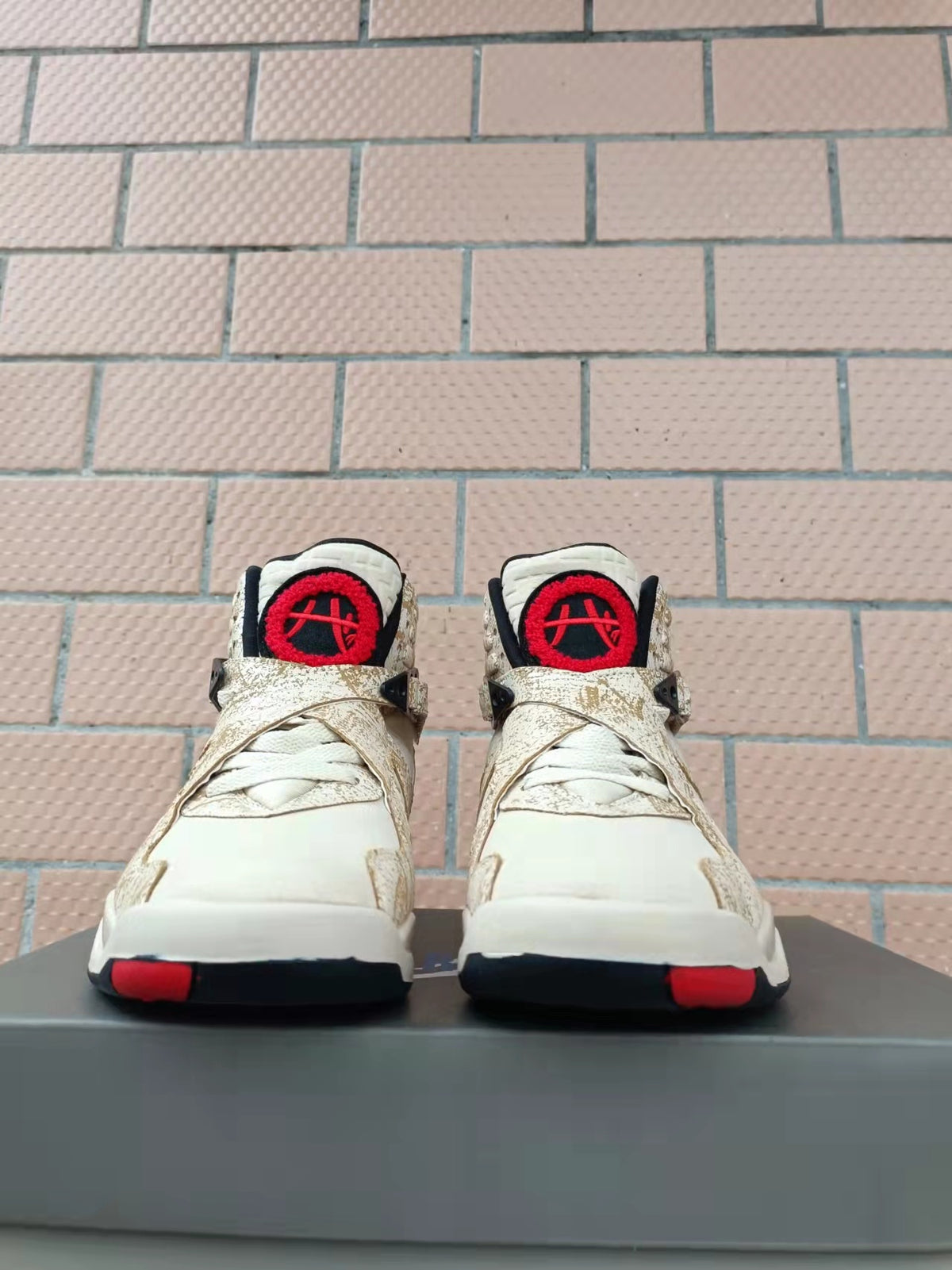 Sneakers, Cream Colorway, Lace Up Design, Casual Gift for Sneaker Fans