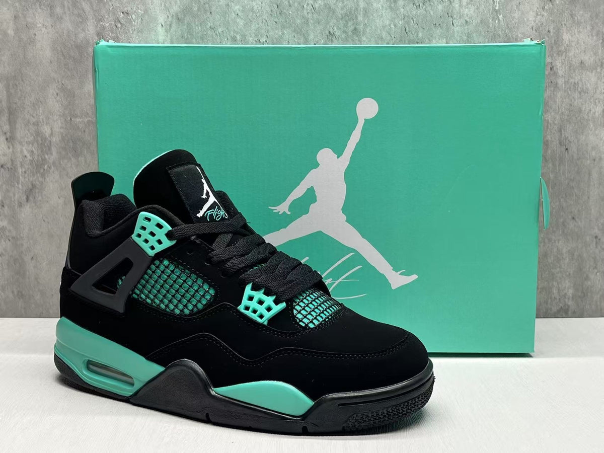 Mid Top Sneakers, Black Green Colorway, Lace Up Design, Casual Gift for Sneaker Fans