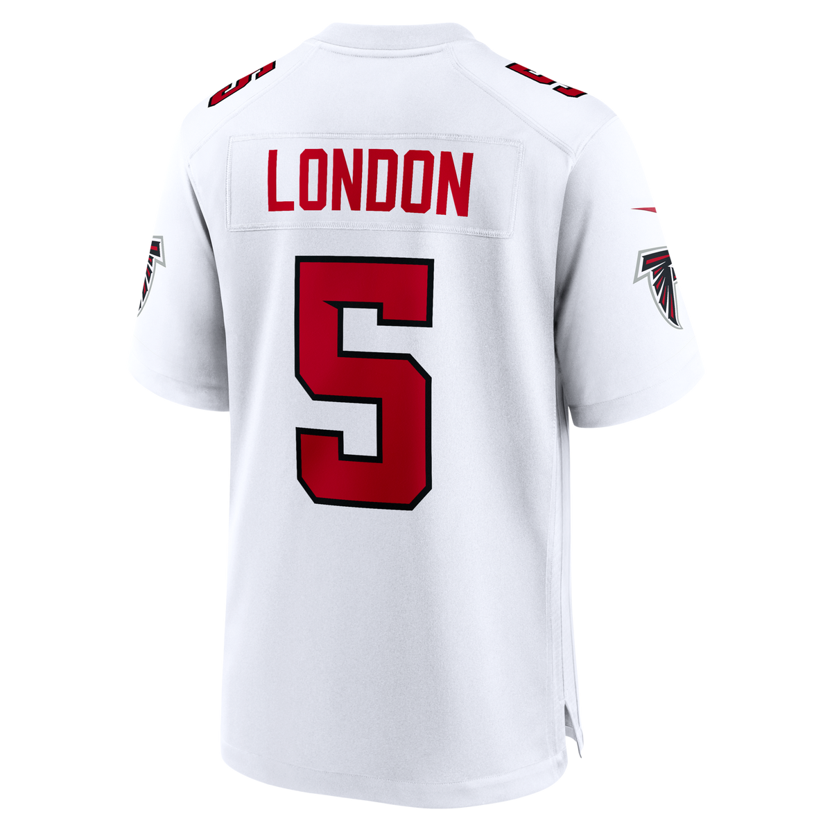 Atlanta Falcons Drake London White Game Jersey