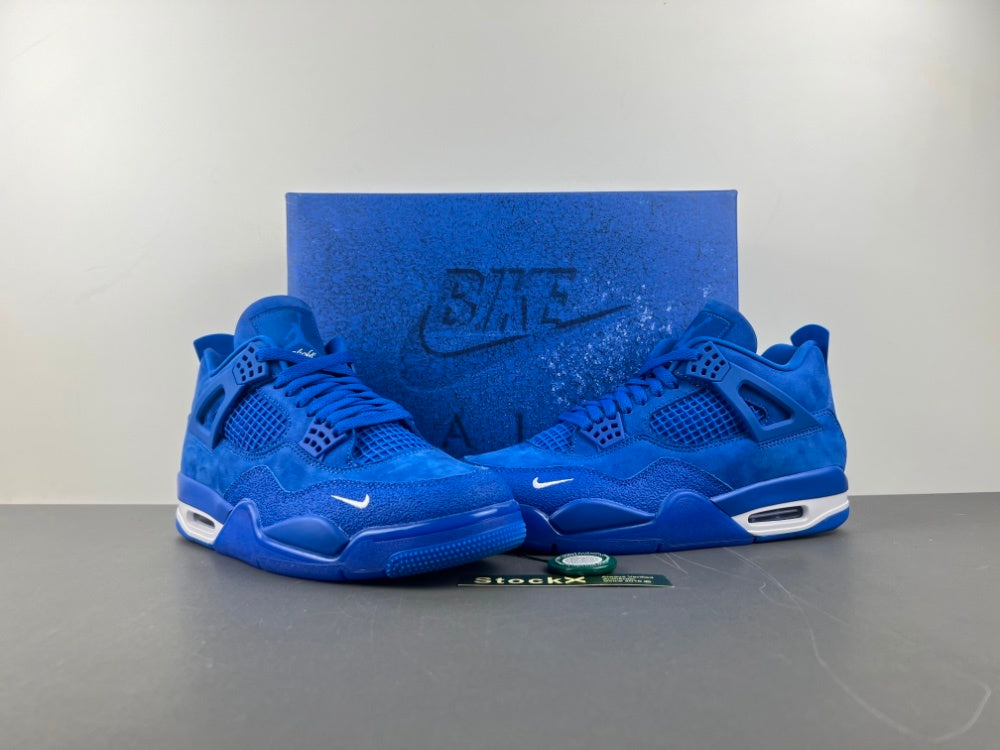 Low Top Sneakers, Blue Colorway, Lace Up Design, Casual Gift for Sneaker Fans
