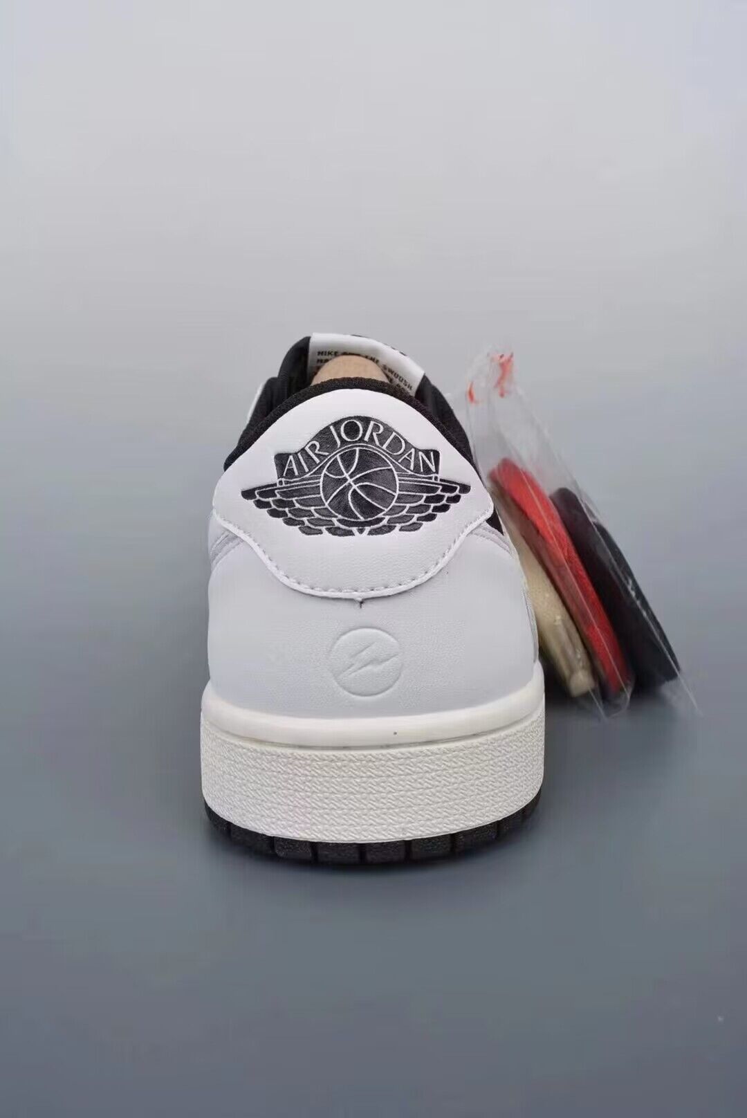 Low Top Sneakers, Black White Colorway, Lace Up Design, Casual Gift for Sneaker Fans
