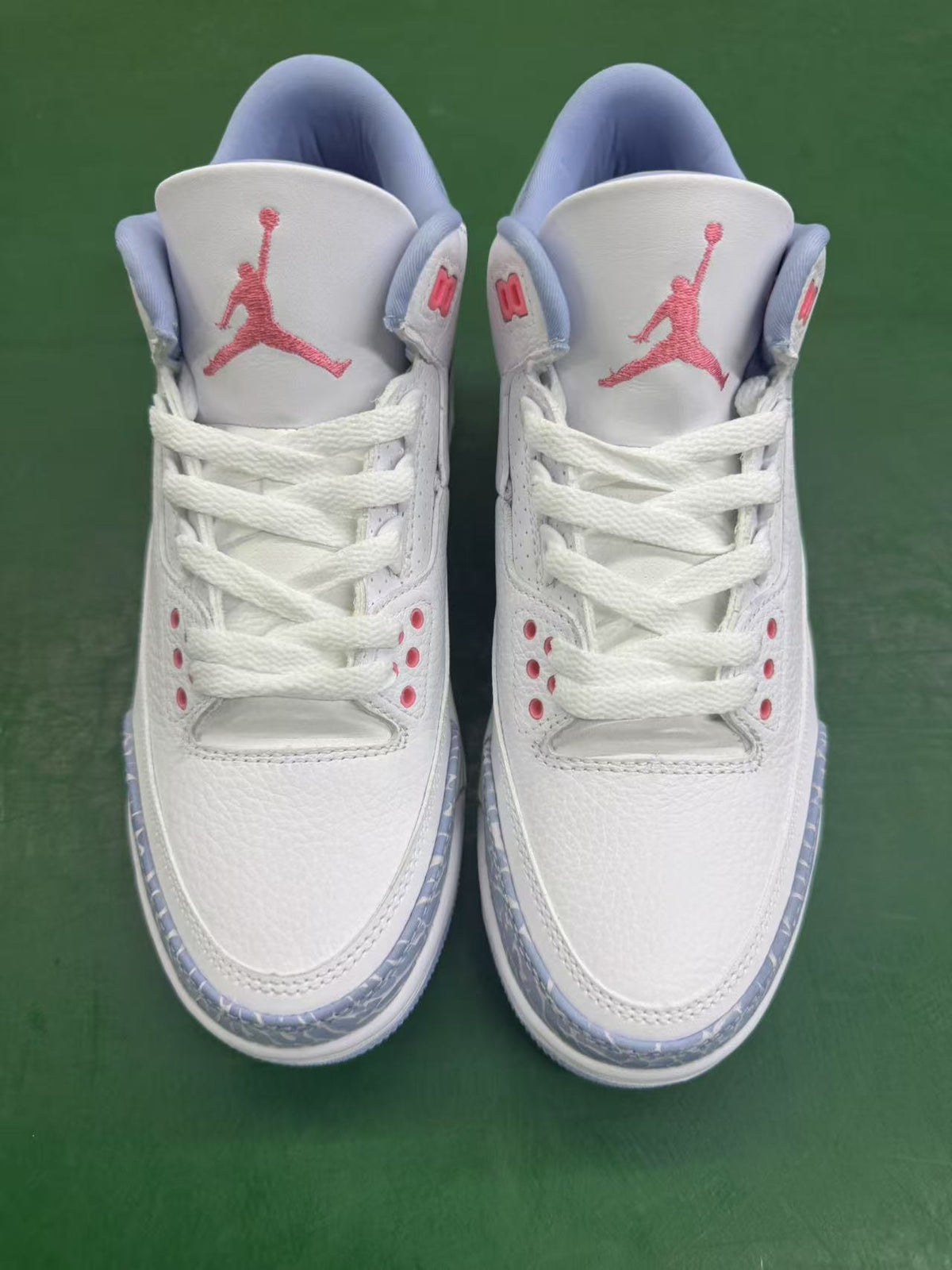 Mid Top Sneakers, White Pink Colorway, Lace Up Design, Casual Gift for Sneaker Fans