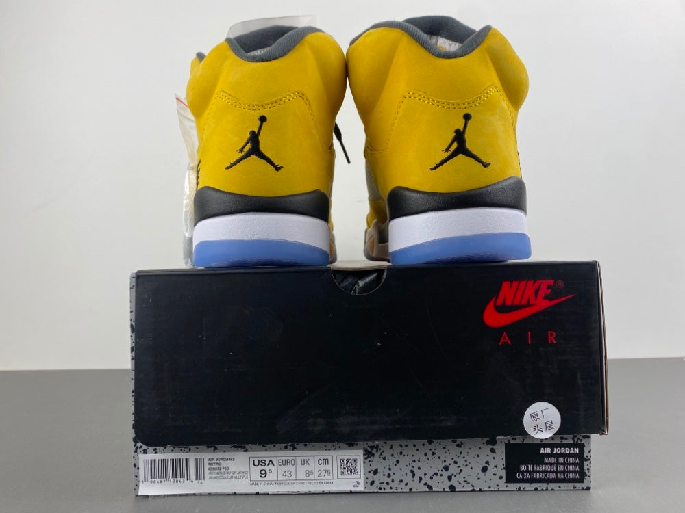 High Top Sneakers, Yellow Colorway, Lace Up Design, Casual Gift for Sneaker Fans