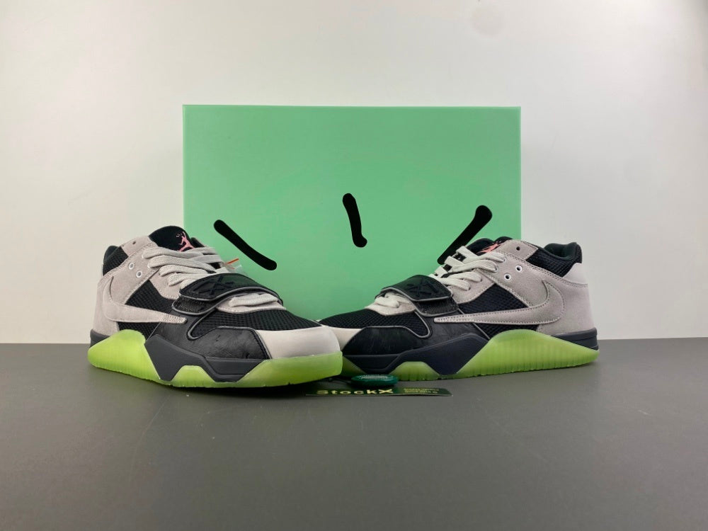 Low Top Sneakers, Neon Green Black Gray Colorway, Lace Up Design, Casual Gift for Sneaker Fans
