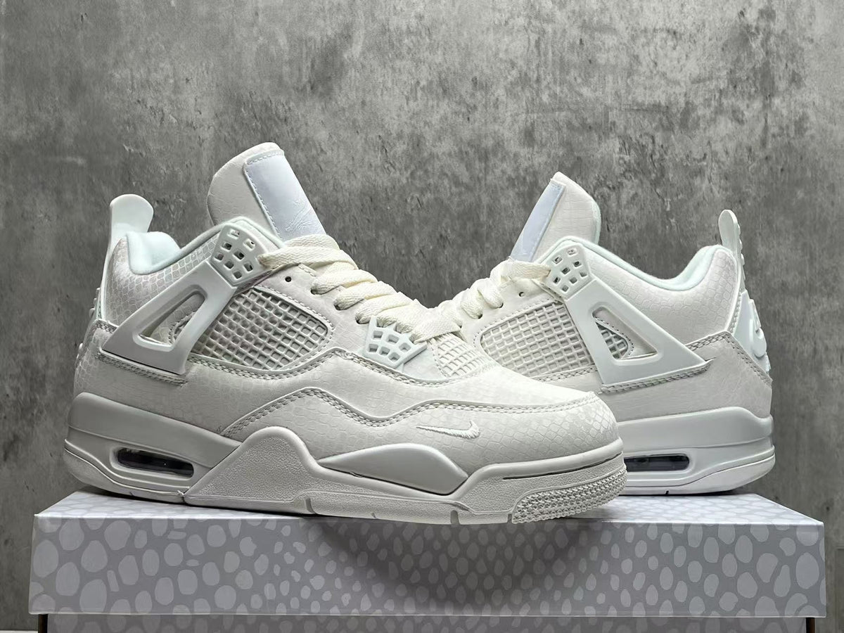 Mid Top Sneakers, White Colorway, Lace Up Design, Casual Gift for Sneaker Fans