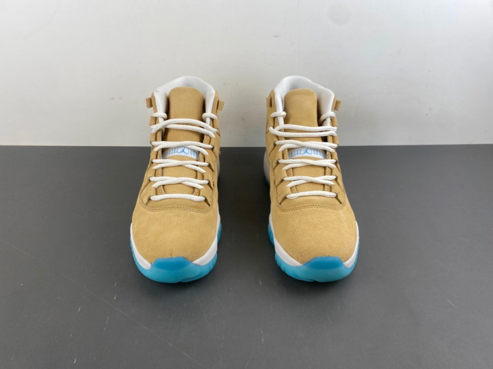 Low Top Sneakers, Lake Green White Yellow Colorway, Lace Up Design, Casual Gift for Sneaker Fans