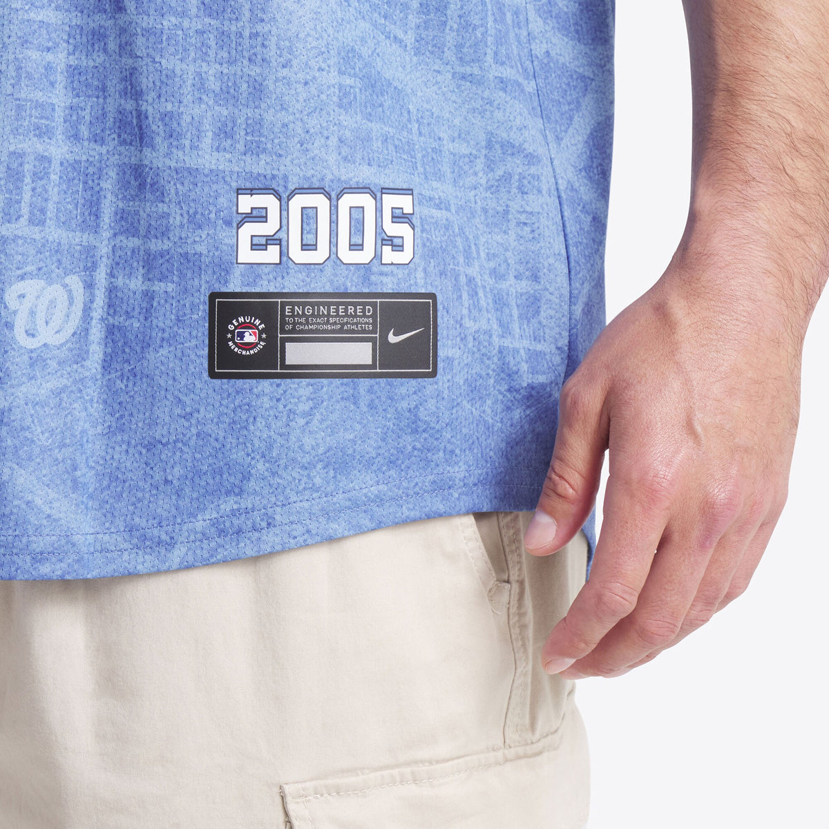 Washington Nationals Blue 2025 City Connect Limited Jersey