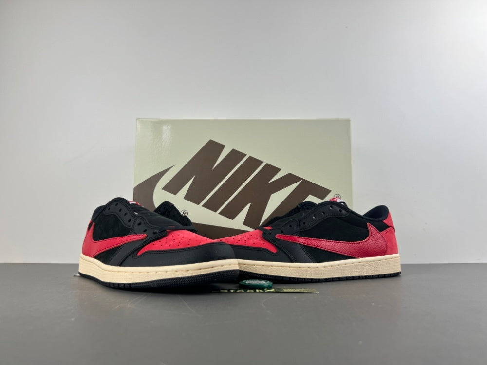Low Top Sneakers, Black Red Colorway, Reverse Hook Design, Lace Up Design, Casual Gift for Sneaker Fans