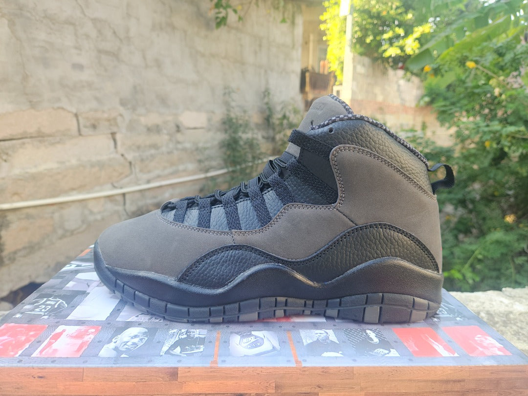 High Top Sneakers, Gray Colorway, Lace Up Design, Casual Gift for Sneaker Fans