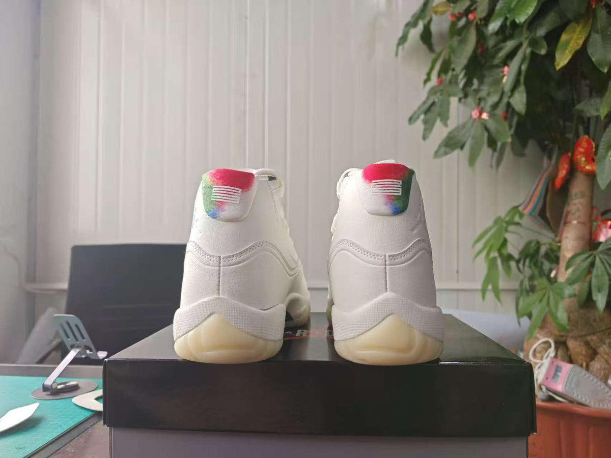 High Top Sneakers, Off White Colorway, Lace Up Design, Casual Gift for Sneaker Fans