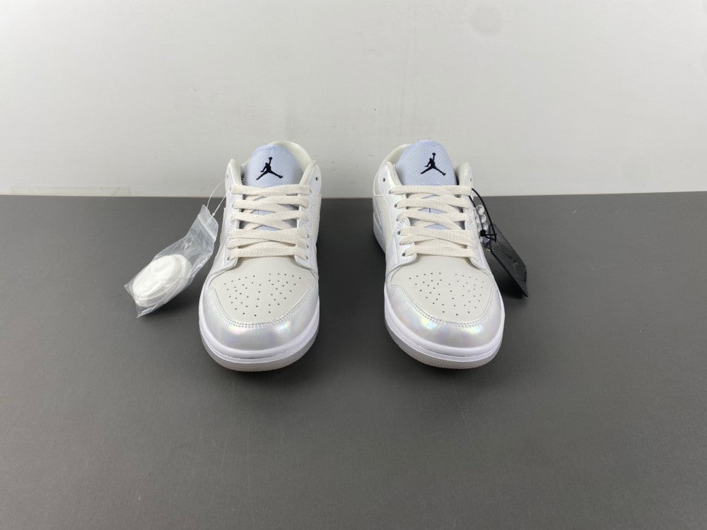 Low Top Sneakers, Silver Colorway, Lace Up Design, Casual Gift for Sneaker Fans