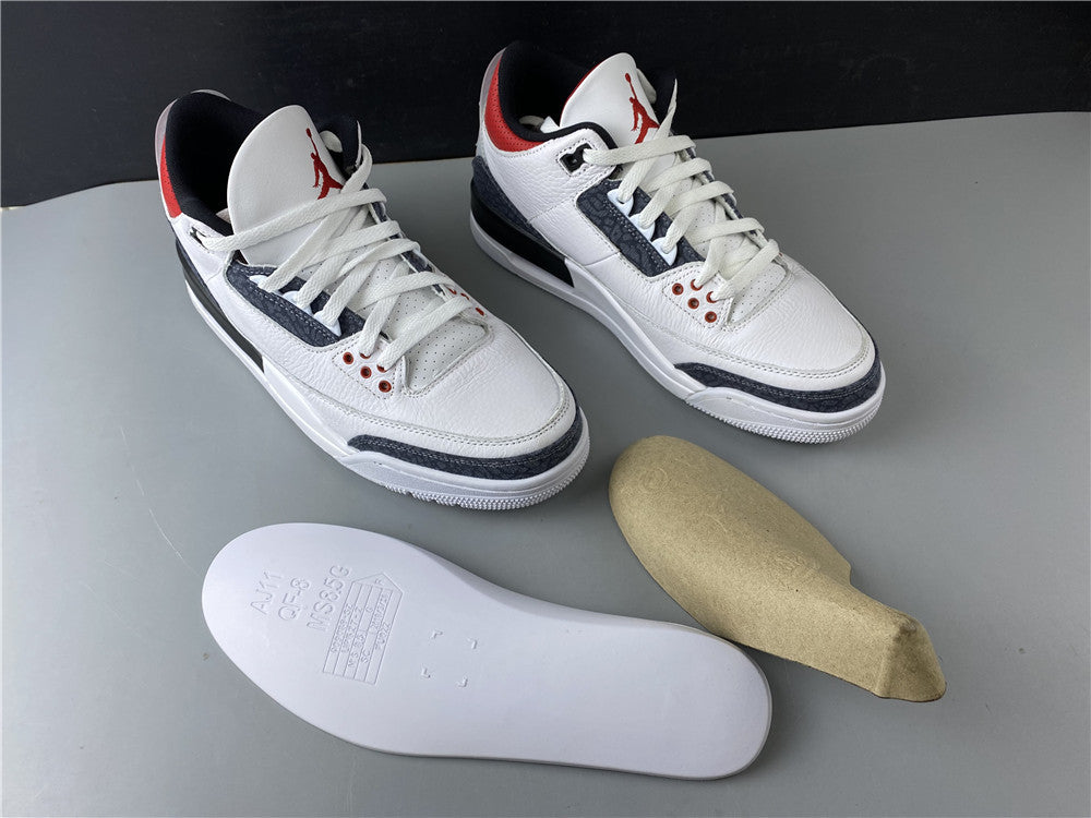 Sneakers, White Black Red Khaki Colorway, Lace Up Design, Casual Gift for Sneaker Fans