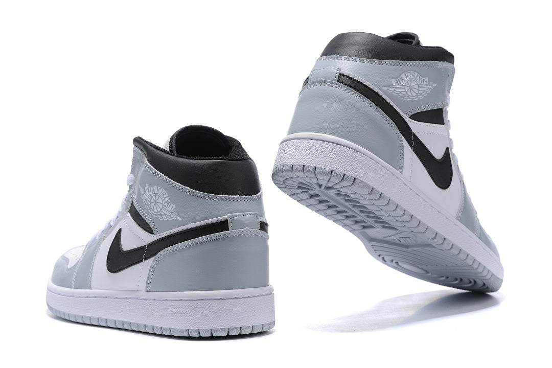 Sneakers, White Black Gray Colorway, Lace Up Design, Casual Gift for Sneaker Fans