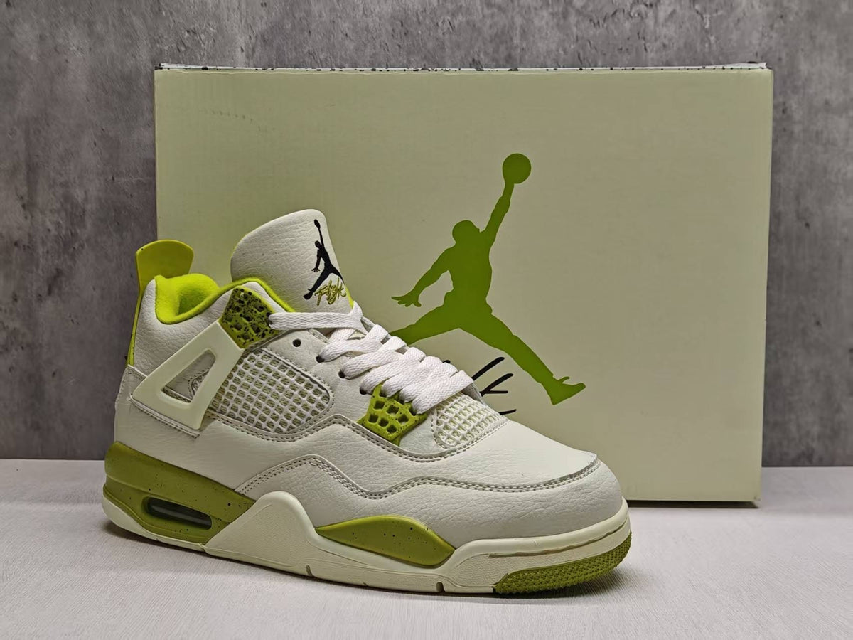 Mid Top Sneakers, Green Colorway, Lace Up Design, Casual Gift for Sneaker Fans