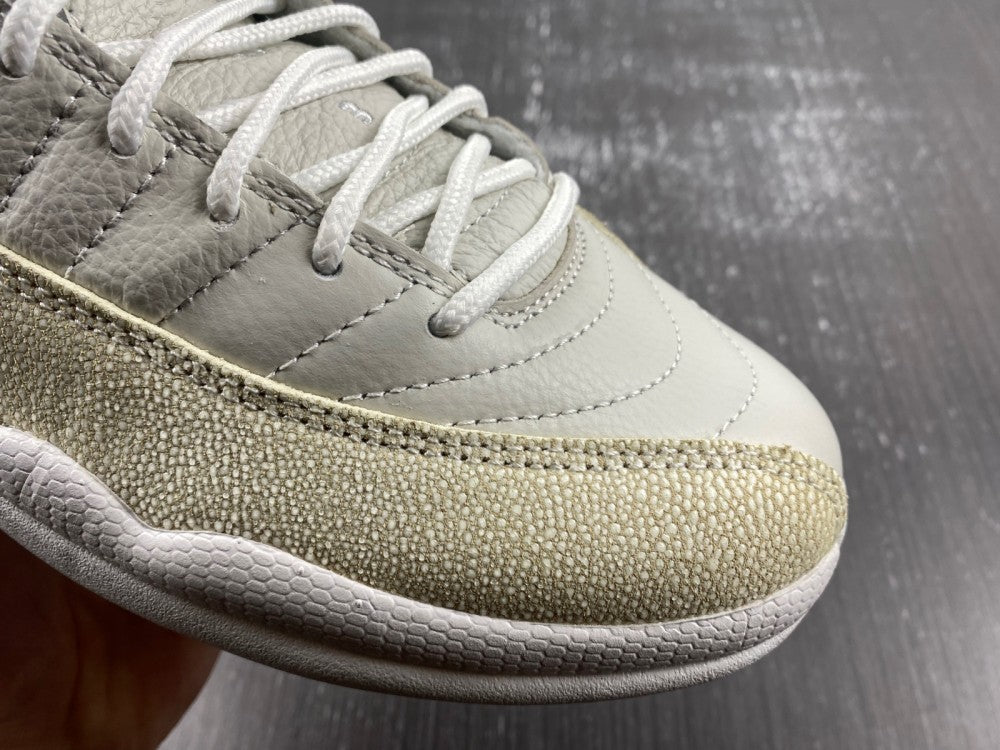 Low Top Sneakers, White Gold Colorway, Lace Up Design, Casual Gift for Sneaker Fans