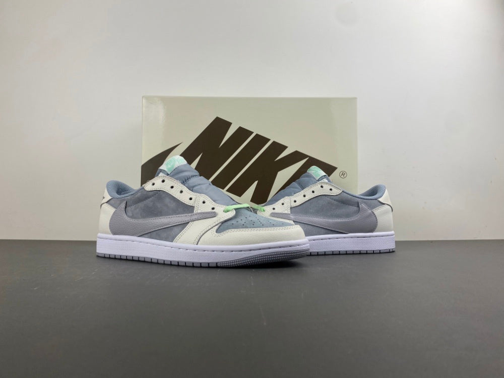 Low Top Sneakers, Gray White Colorway, Lace Up Design, Casual Gift for Sneaker Fans