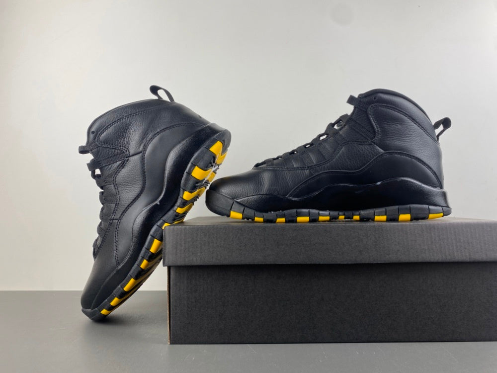 Retro Low Top Sneakers, Black Yellow Colorway, Lace Up Design, Casual Gift for Sneaker Fans