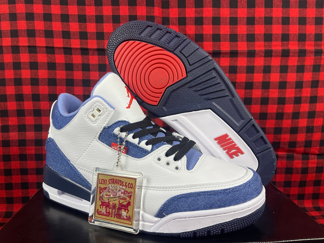 Low Top Sneakers, Blue White Colorway, Lace Up Design, Casual Gift for Sneaker Fans