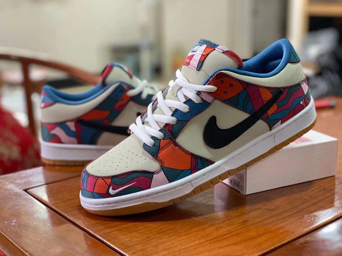 Low Top Sneakers, Multicolor Colorway, Lace Up Design, Casual Gift for Sneaker Fans